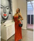 Arcina Ori Kara Dress - 6 / Red - Dresses
