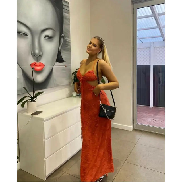 Arcina Ori Kara Dress - 6 / Red - Dresses