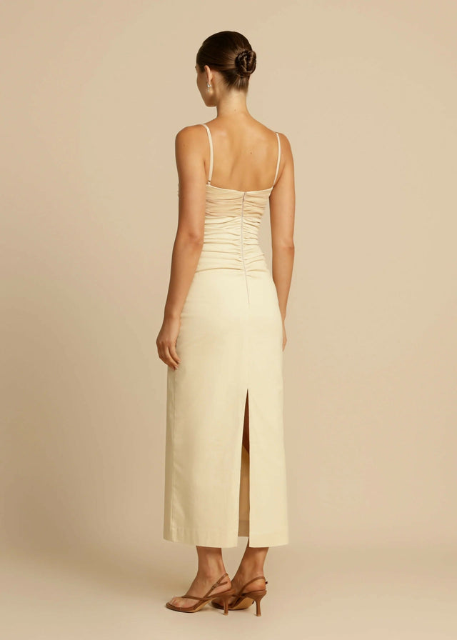 Arcina Ori Kinsley Dress Stone Size 8 - 8 / Nude - Dresses