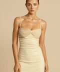 Arcina Ori Kinsley Dress Stone Size 8 - 8 / Nude - Dresses