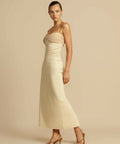 Arcina Ori Kinsley Dress Stone Size 8 - 8 / Nude - Dresses