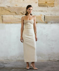Arcina Ori Kinsley Dress Stone Size 8 - 8 / Nude - Dresses
