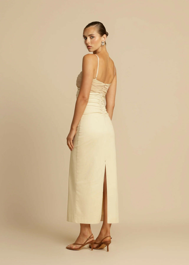Arcina Ori Kinsley Dress Stone Size 8 - 8 / Nude - Dresses