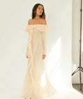Arcina Ori Mila Midi Dress - 8 / Cream - Dresses
