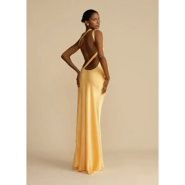 Arcina Ori Monique Gown - 6 / Yellow - Dresses