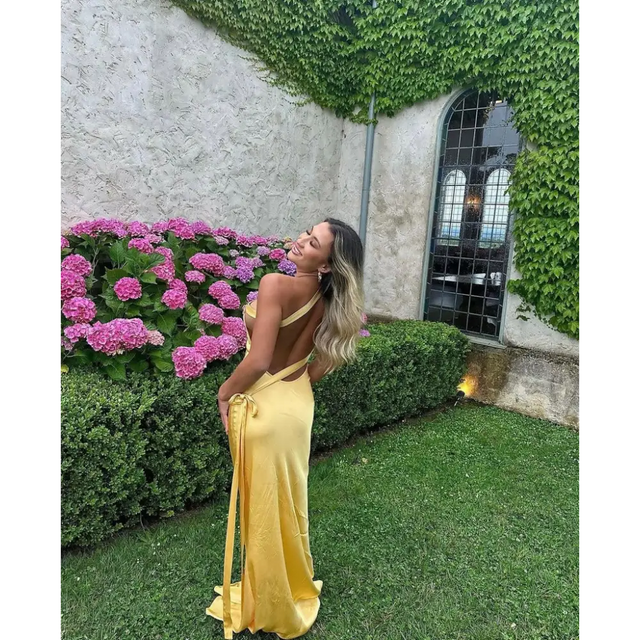 Arcina Ori Monique Gown - 6 / Yellow - Dresses
