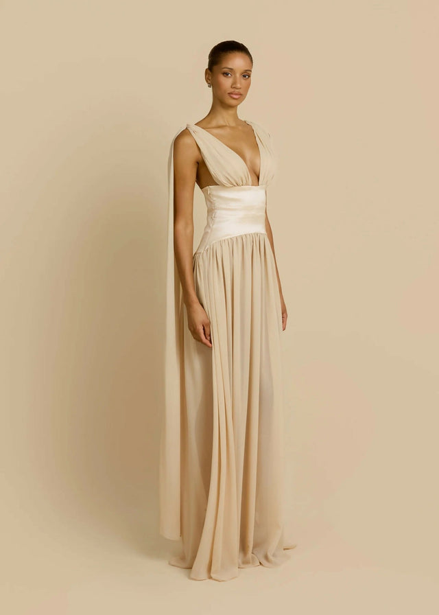Arcina Ori Ramona Dress - 8 / Brown - Dresses