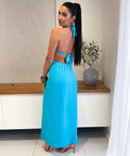 Arcina Ori Siena Dress - 8 / Blue - Dresses