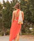 Arcina Ori Siena Dress - 8 / Orange - Dresses