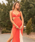 Arcina Ori Siena Dress - 8 / Orange - Dresses