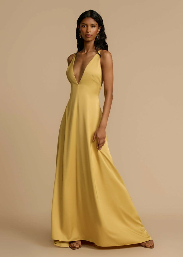 Arcina Ori Soleil Dress Yellow Size 10 - 10 / Yellow - Dresses