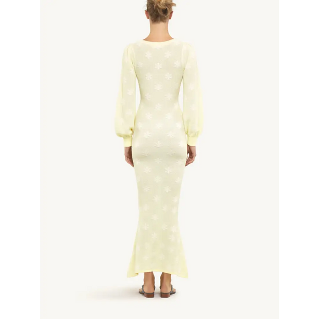 Asta Resort Lorena Knit Dress Butter Creme Size XS