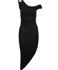 ASTA Resort Louisa Brooch Dress - Black - Dresses