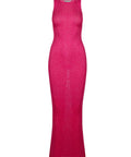 Asta Resort Sequin Natalia Floor - Length Gown in Fuchsia/Pink - 8 / Pink - Dresses