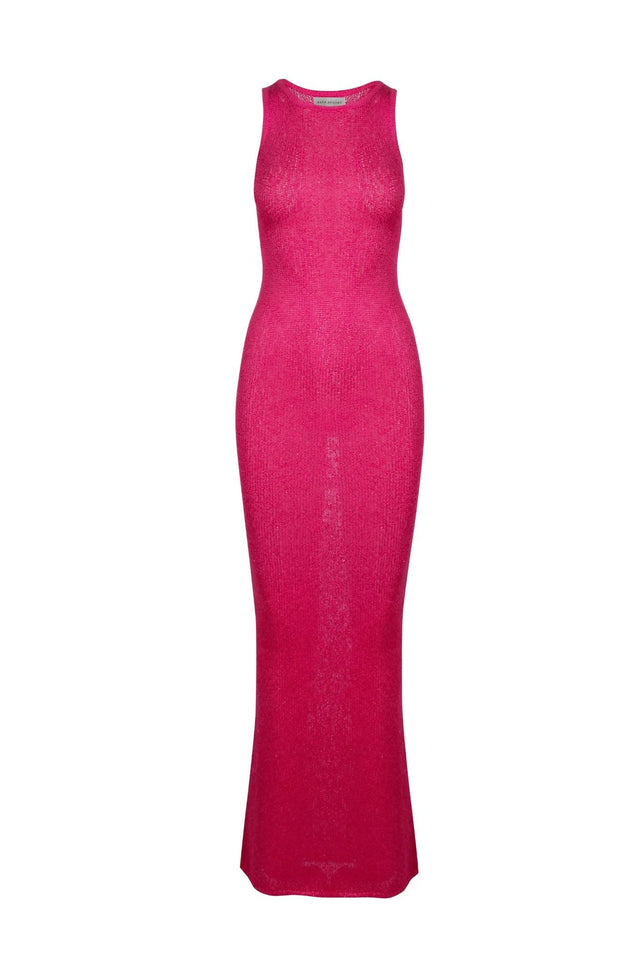 Asta Resort Sequin Natalia Midi Fuschia - 8 / Fuschia - Dresses