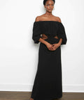 Avenue The Label Isadora Maxi Dress - 8 / Black - Dresses