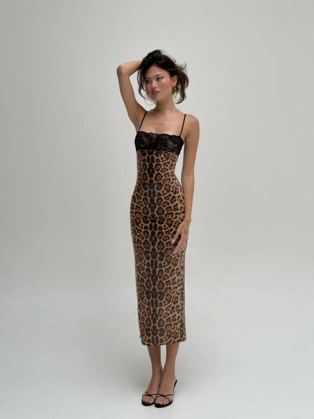 Malimarea Chui Midi Dress Size 8,10