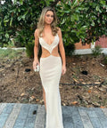 Aya Muse Tetra Dress - 6 / Cream - Dresses