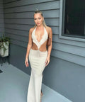 Aya Muse Tetra Dress - 6 / Cream - Dresses