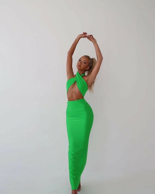 B The Label Lucky Charm Set - 8 / Green - Outfit Sets