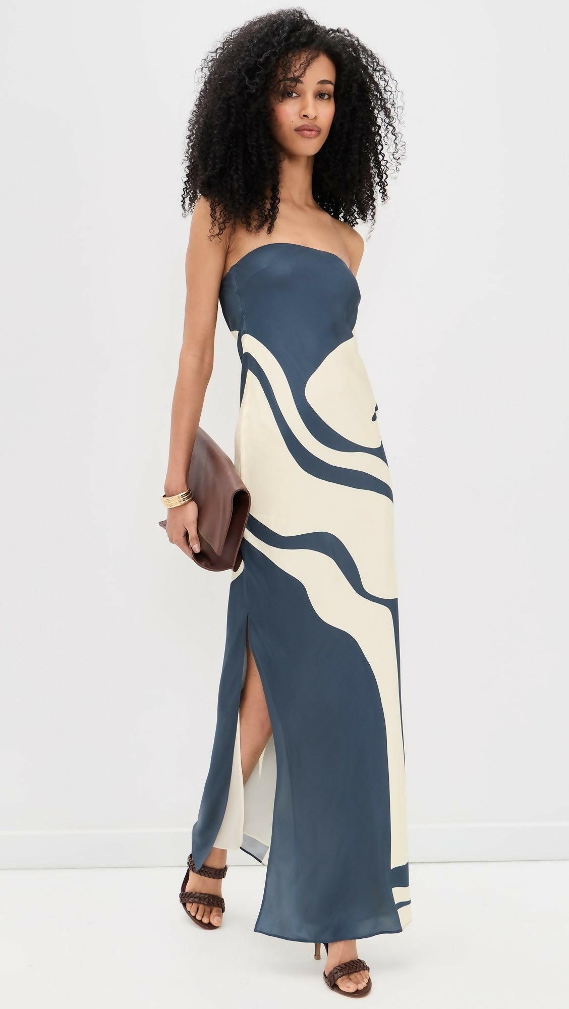 Sir Lilou Strapless Dress – designer dress hire
