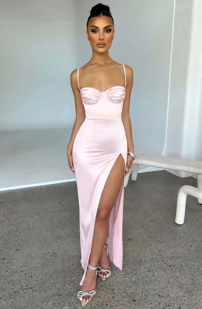 Babyboo Alora Maxi Dress - Blush - 6 / Pink - Dresses