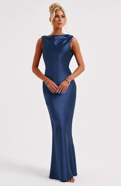 Babyboo Azuri Maxi Dress - Navy
