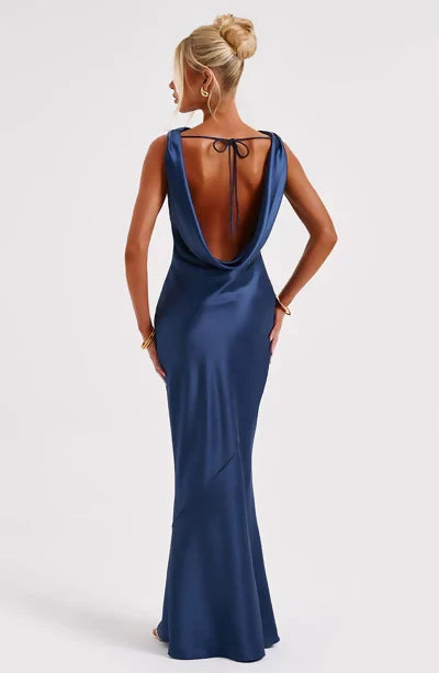 Babyboo Azuri Maxi Dress - Navy | Passion For Fashion