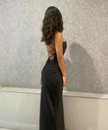 Babyboo Black Backless Maxi - Dresses