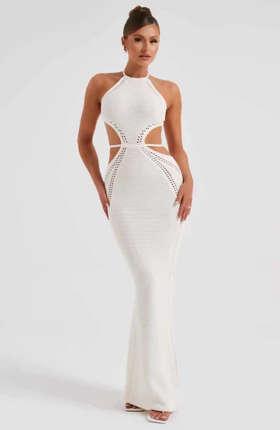Babyboo Delia Maxi Dress - White - 10 / White - Dresses