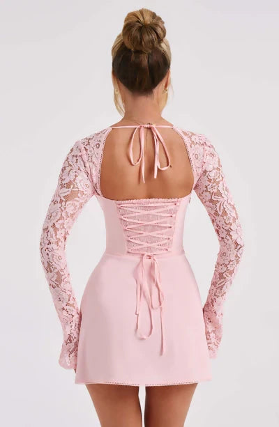 Babyboo Jacinta Mini Dress - Blush - 10 / Pink - Dresses
