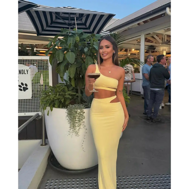 Babyboo ‘Kaela’ Set - XS / Yellow - Dresses