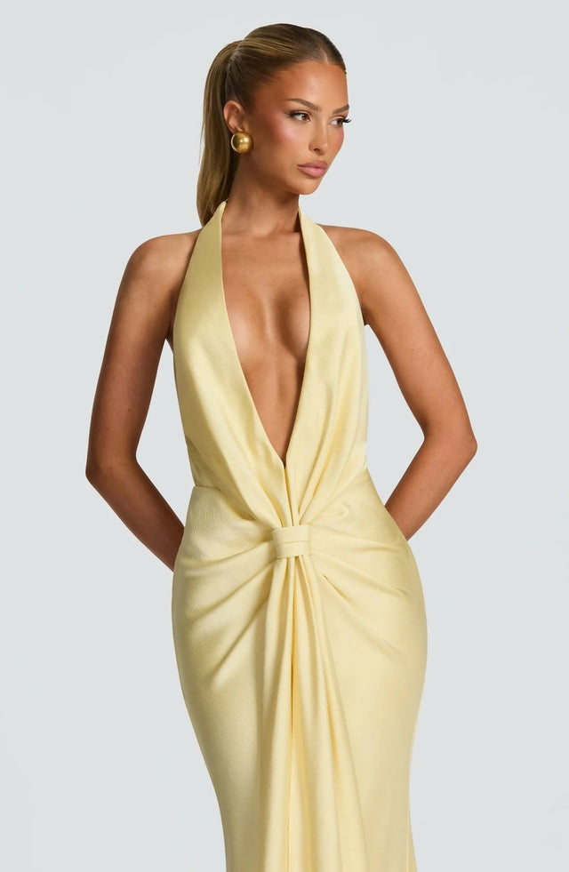 BabyBoo Linette Gown - Lemon - Dresses