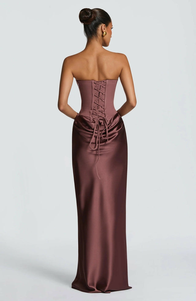 BabyBoo Maggie Maxi Dress Dusty Rose - Dresses