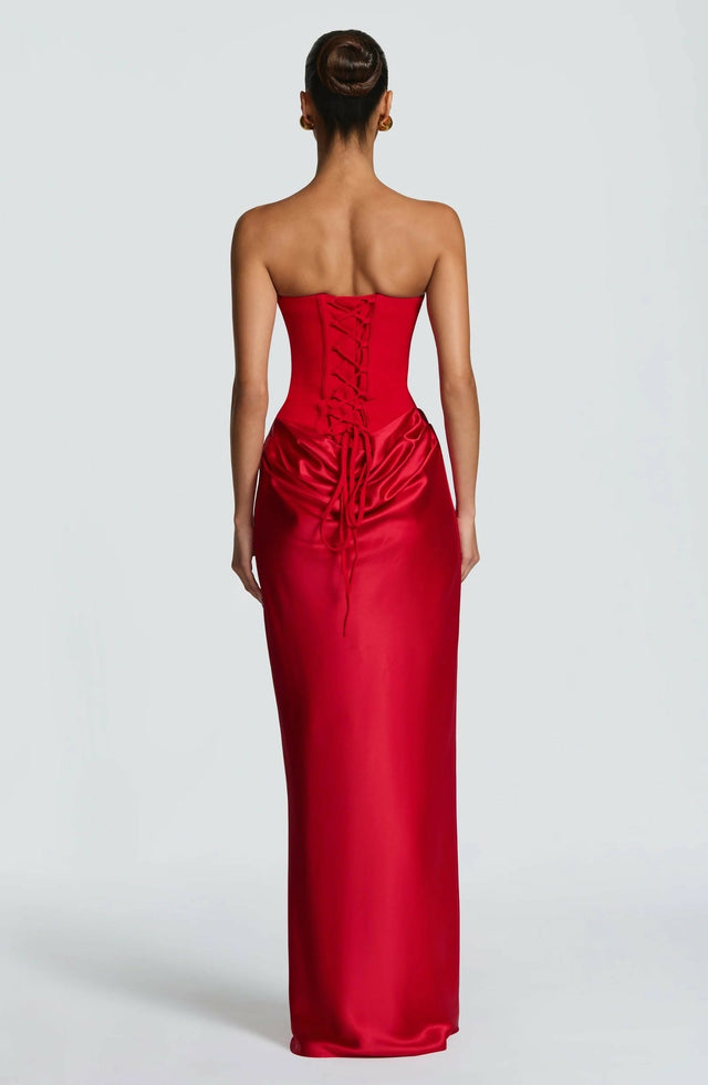BabyBoo Maggie Maxi Dress Red
