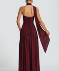 Babyboo Maliyah Maxi Dress - Cherry Lacquer - 8 / Red - Dresses
