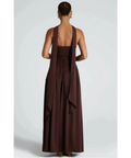 BabyBoo Maliyah Maxi Dress Plum Brown Size 8 - 8 / Brown - Dresses