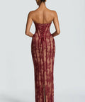BabyBoo Sian Maxi Dress - Burgundy - Dresses