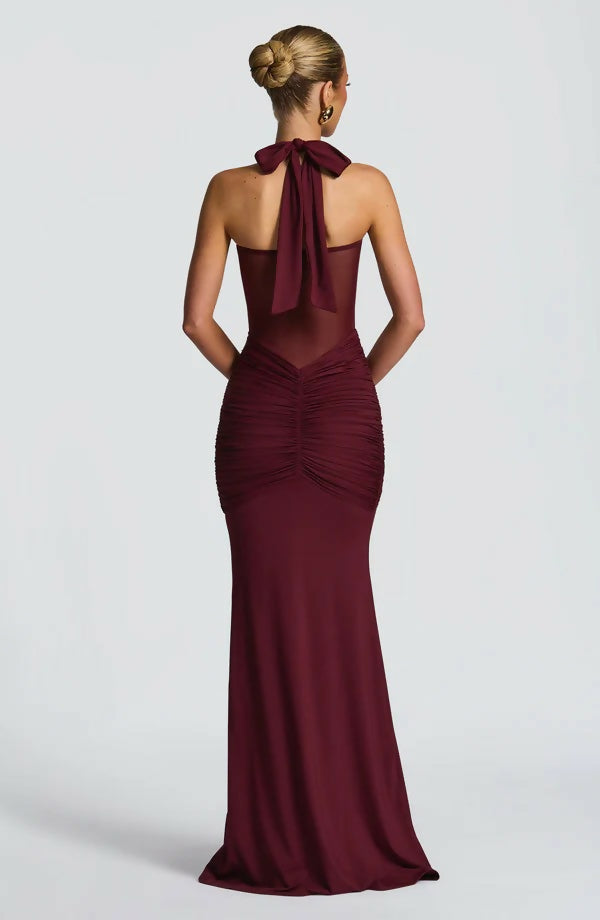 Babyboo Vixen Maxi Dress Cherry Lacquer Passion