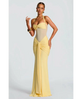 Babyboo Vixen Maxi Dress Lemon Size 6 8 & 10 - Dresses
