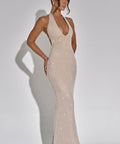 Babyboo Zayde Maxi Dress - Nude - 6 / Nude - Dresses