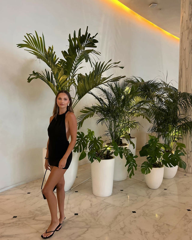 Bamba Swim Bounty Mini Black - 6 / Black - Dresses