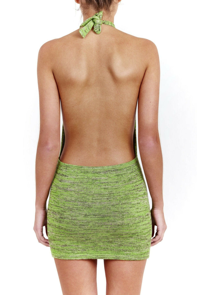 Bamba Swim Bounty Mini Dress - 8 / Green - Dresses