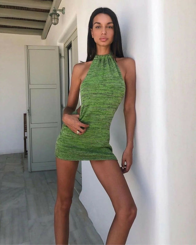 Bamba Swim Bounty Mini Green - 6 / Green - Dresses
