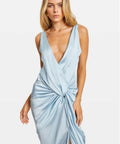 Baobab Liz Maxi Ice - Large / Blue - Dresses