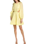 Bardot Margot Dress - 10 / Yellow - Dresses