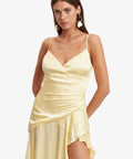 Bardot Sierra Midi Dress in Canary Yellow - 10 / Yellow - Dresses
