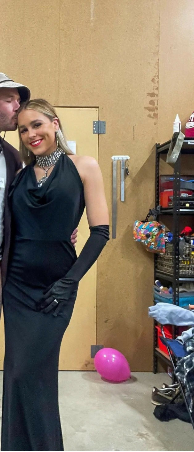 Bariano Gown in Black - 12 / Black - Dresses
