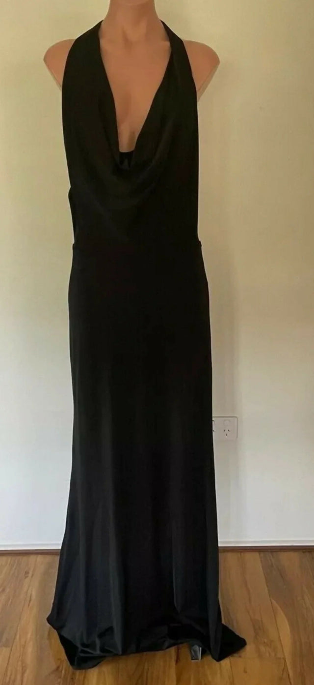 Bariano Gown in Black - 12 / Black - Dresses