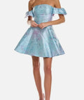 Bariano Hawke Off Shoulder Mini - 6 / Multi - Dresses